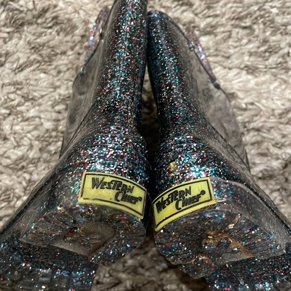 Glitter Rain Boots ☔️ Size 12 - Picture 3 of 6